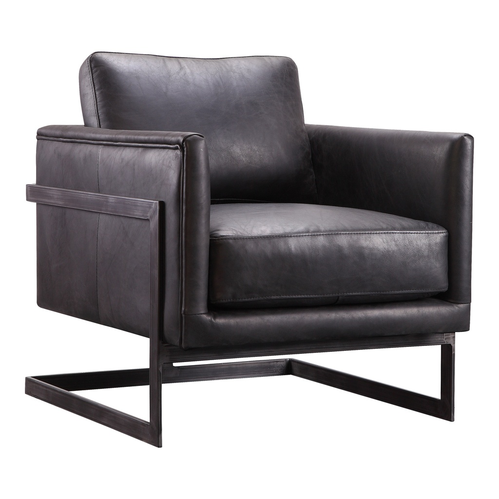 Luxley Club Chair Black - 1