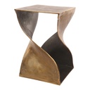 Twist Accent Table Brass - 1