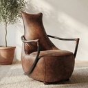 Carlisle Club Chair Brown - 9