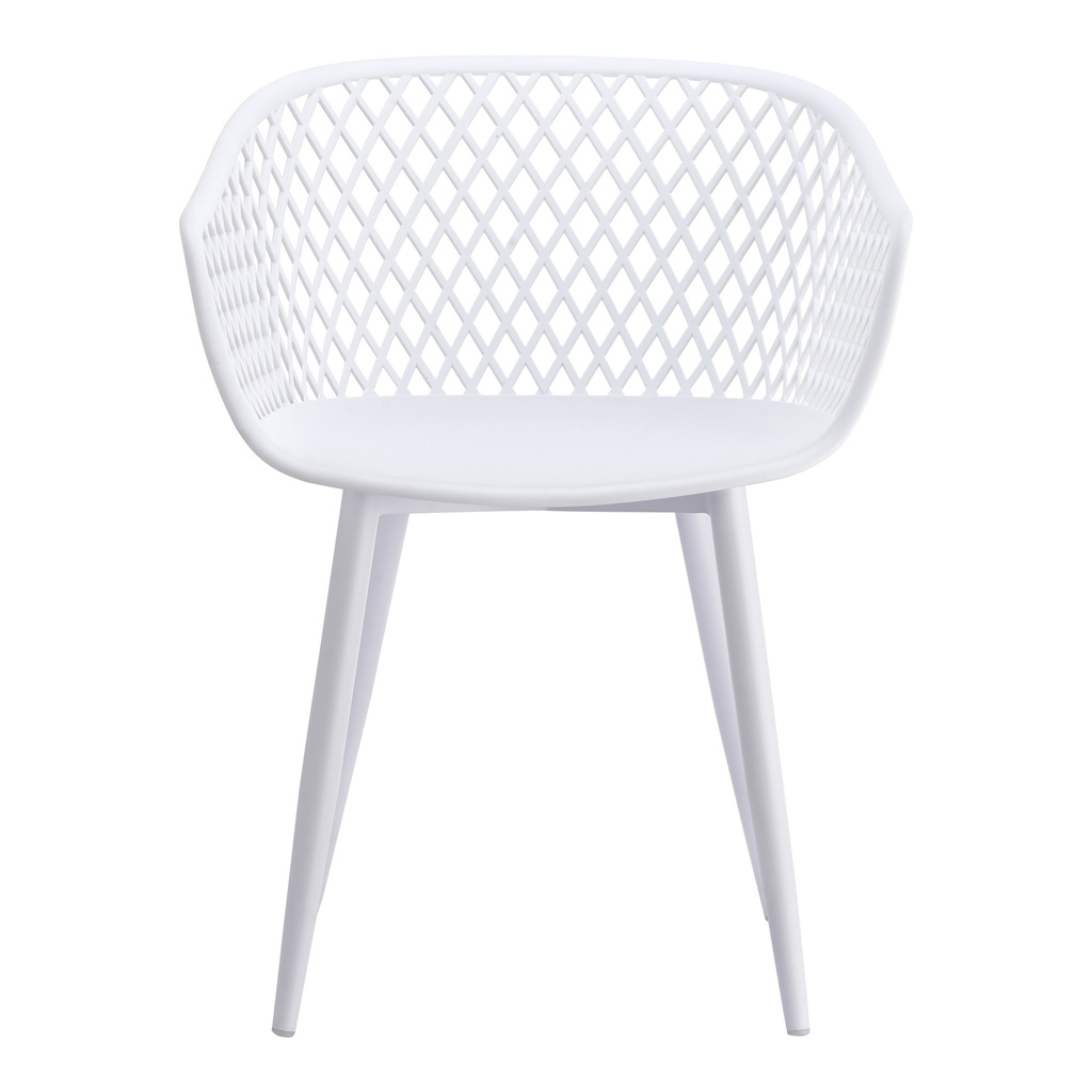Piazza Outdoor Chair White - Set Of Two - 1