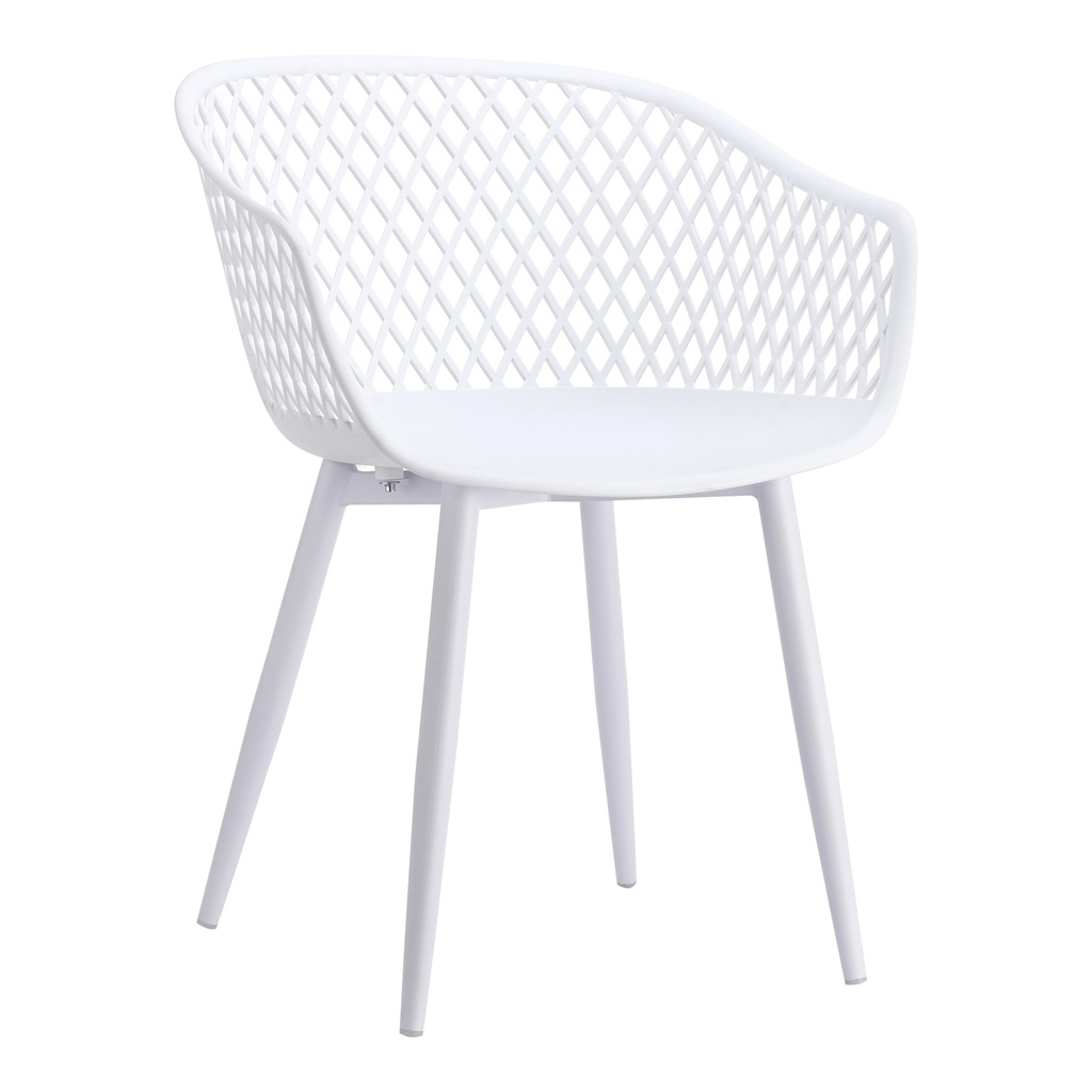 Piazza Outdoor Chair White - Set Of Two - 2