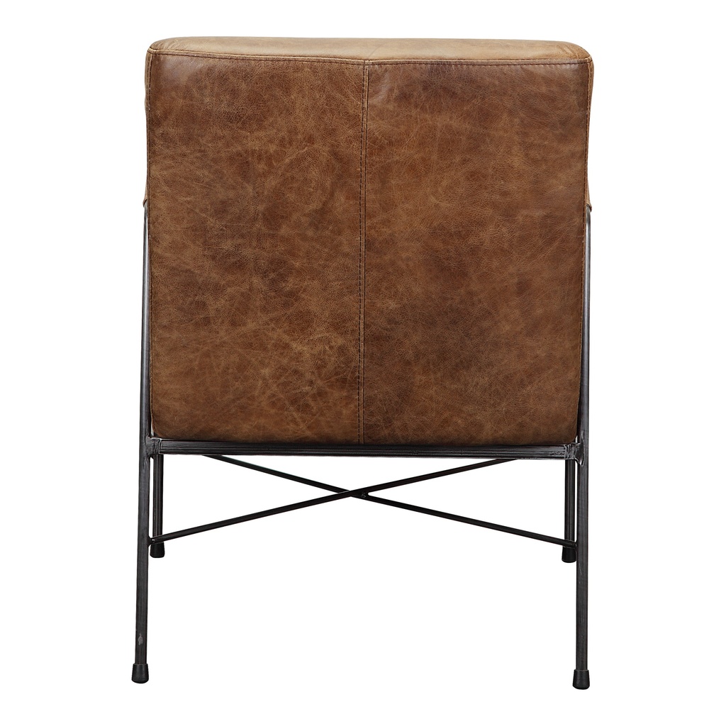 Dagwood Leather Armchair Open Road Brown - 2
