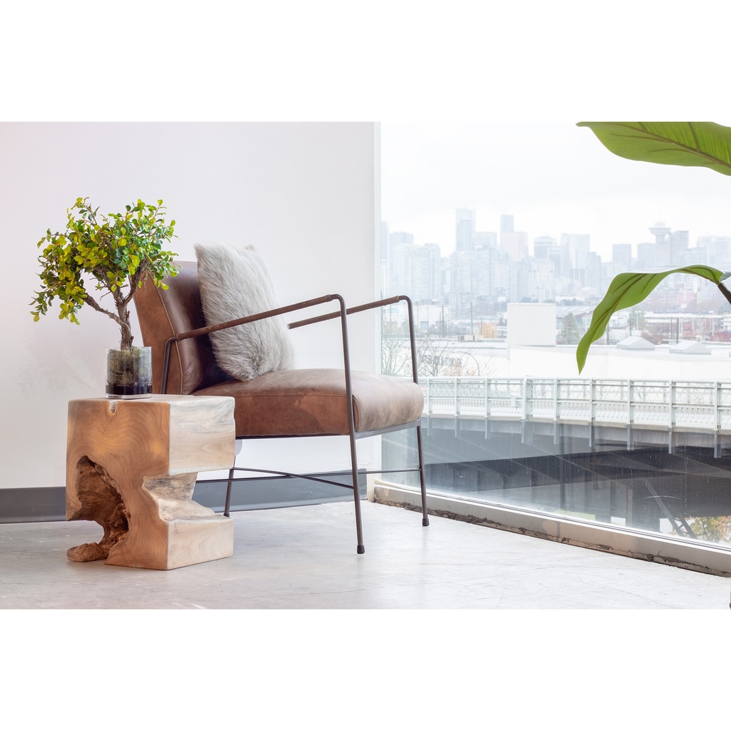 Dagwood Leather Armchair Open Road Brown - 6