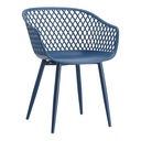 Piazza Outdoor Chair Blue - Set Of Two - 4