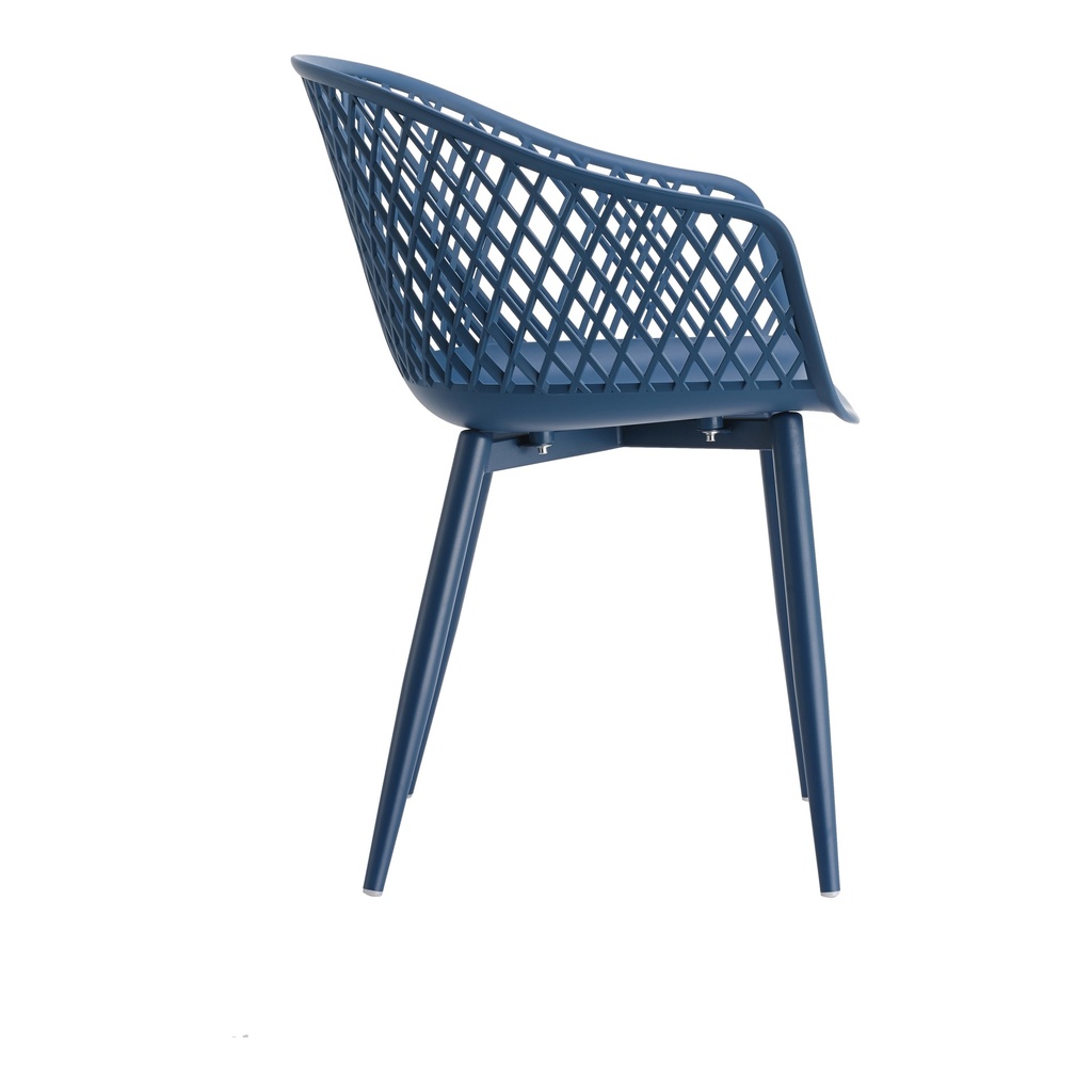 Piazza Outdoor Chair Blue - Set Of Two - 5