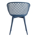 Piazza Outdoor Chair Blue - Set Of Two - 6