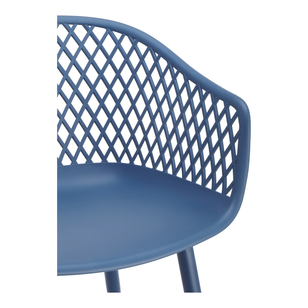 Piazza Outdoor Chair Blue - Set Of Two - 7