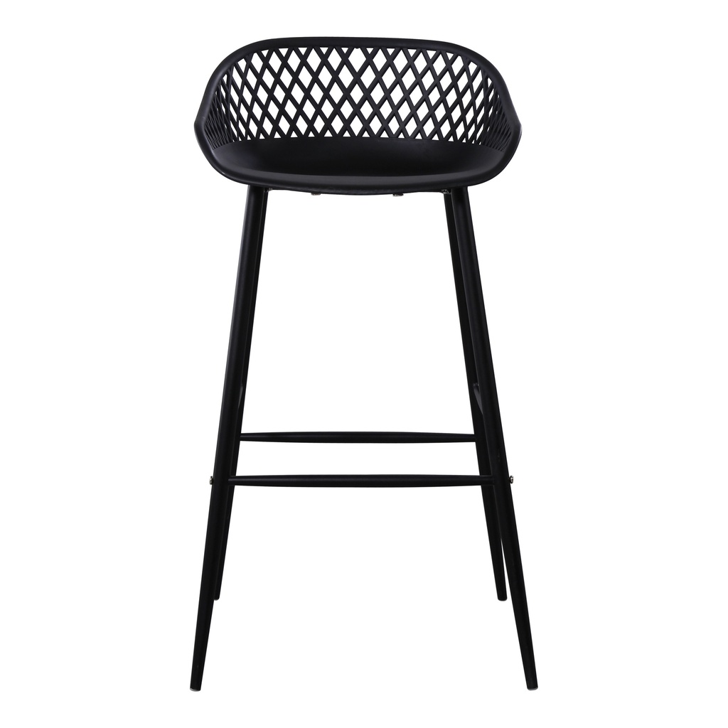 Piazza Outdoor Barstool Black - Set Of Two - 3