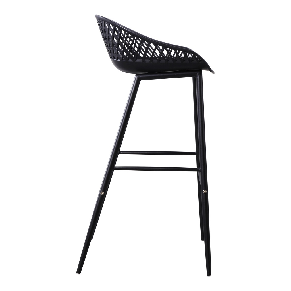 Piazza Outdoor Barstool Black - Set Of Two - 6