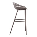 Piazza Outdoor Barstool Grey - Set Of Two - 6