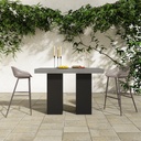 Piazza Outdoor Barstool Grey - Set Of Two - 10