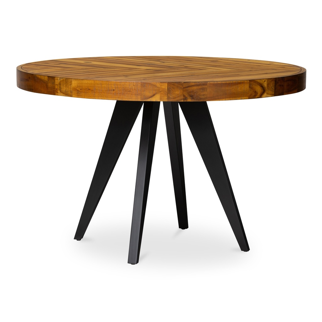Parq Round Dining Table Amber - 1