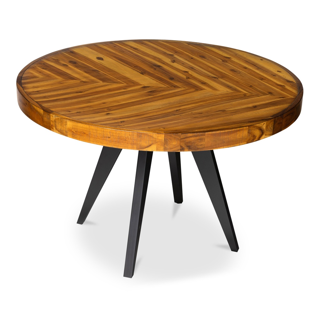 Parq Round Dining Table Amber - 2