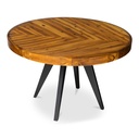 Parq Round Dining Table Amber - 2