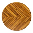 Parq Round Dining Table Amber - 3