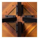 Parq Round Dining Table Amber - 4