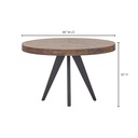 Parq Round Dining Table Amber - 14