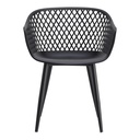 Piazza Outdoor Chair Black - Set Of Two - 3
