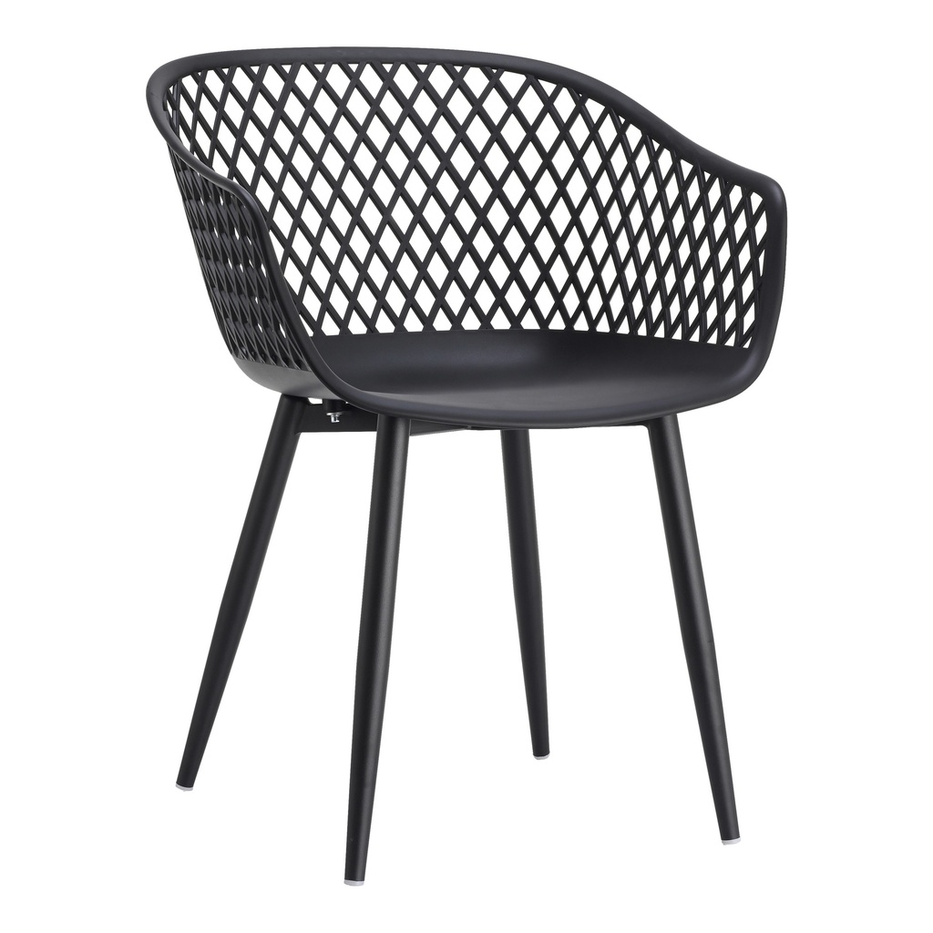 Piazza Outdoor Chair Black - Set Of Two - 4