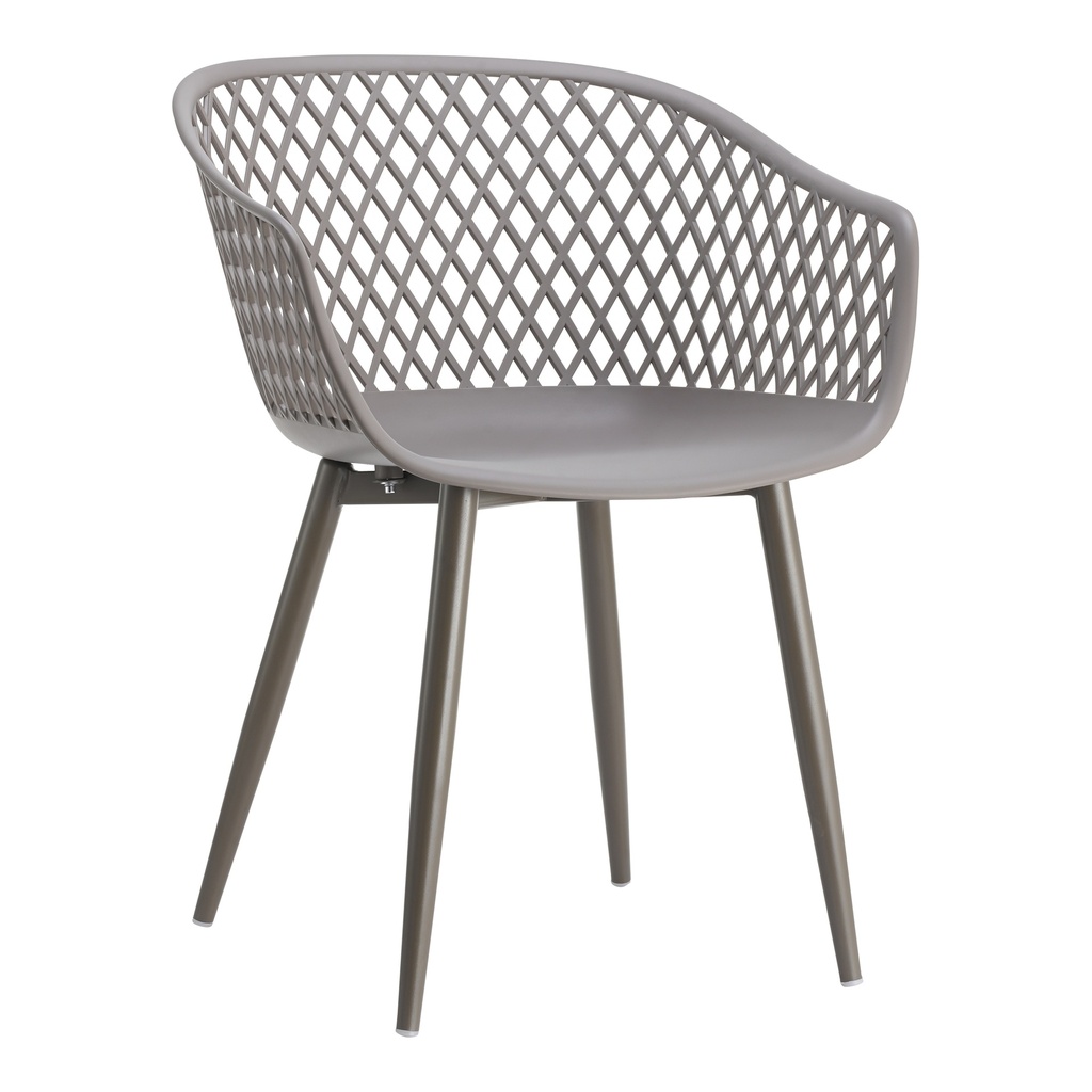 Piazza Outdoor Chair Grey - Set Of Two - 4