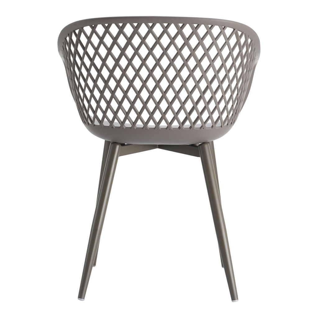 Piazza Outdoor Chair Grey - Set Of Two - 6