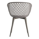 Piazza Outdoor Chair Grey - Set Of Two - 6