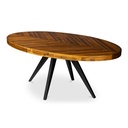 Parq Oval Dining Table Amber - 2
