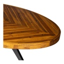 Parq Oval Dining Table Amber - 6