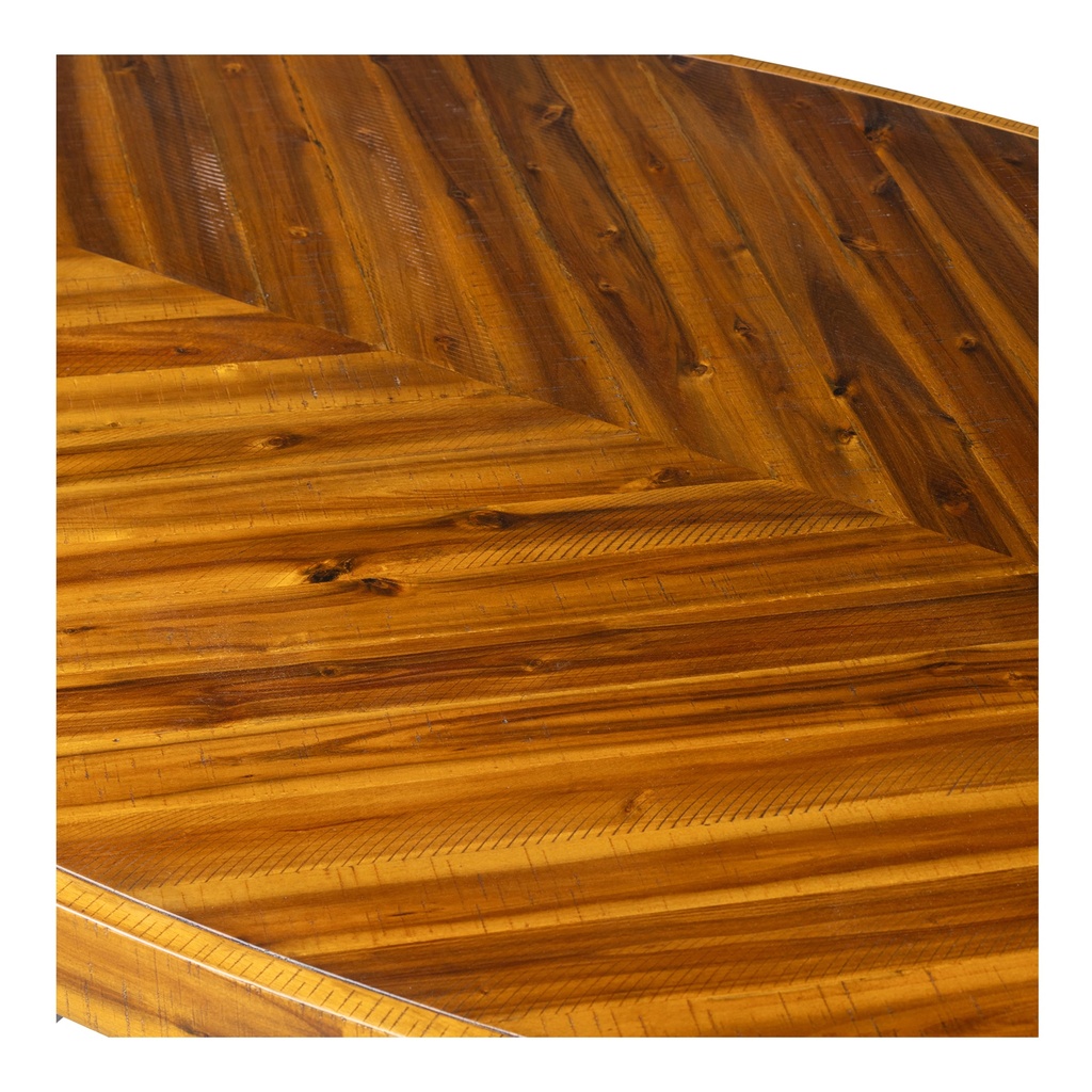 Parq Oval Dining Table Amber - 8