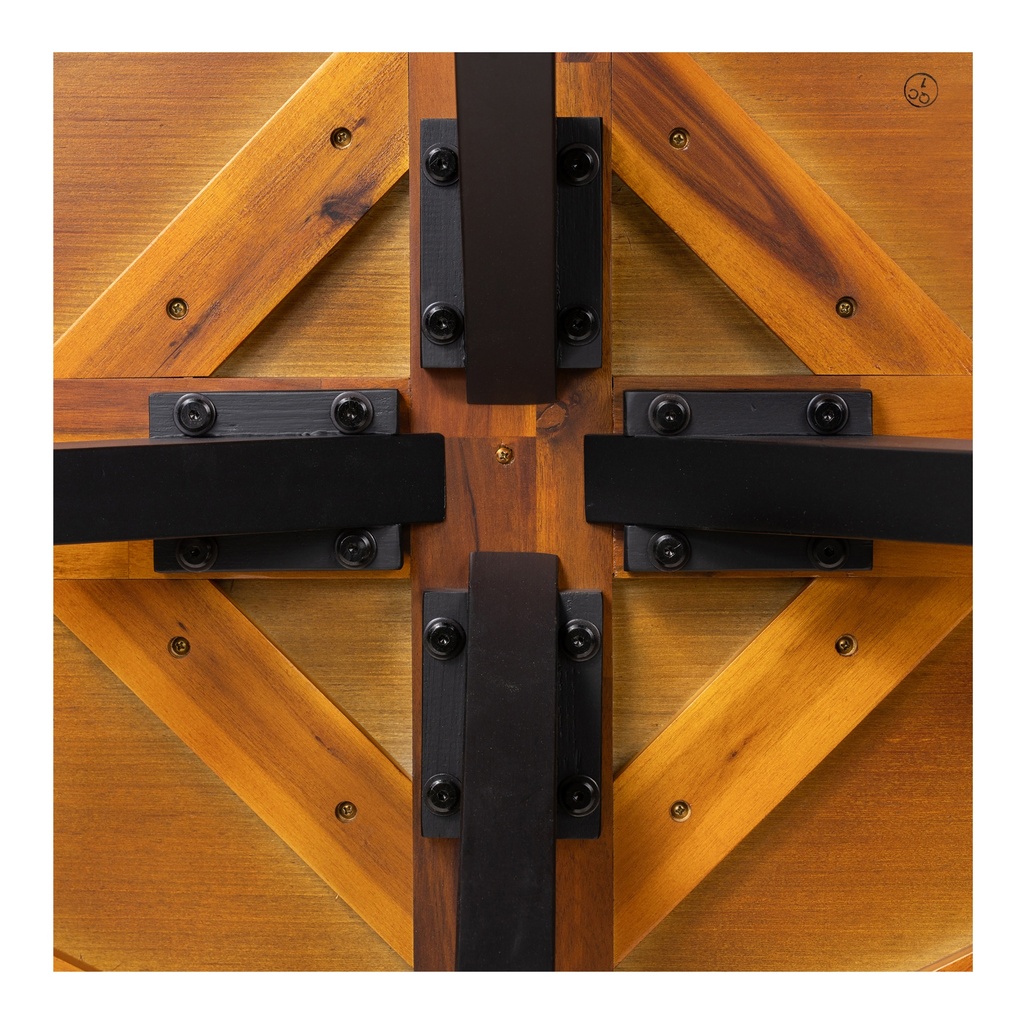 Parq Oval Coffee Table Amber - 5