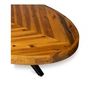 Parq Oval Coffee Table Amber - 6