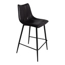 Alibi Counter Stool Matte Black - Set Of Two - 4