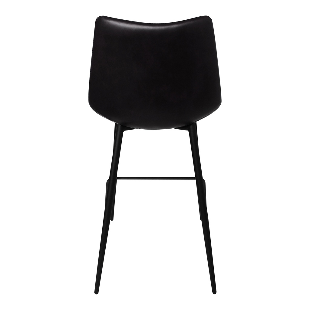 Alibi Counter Stool Matte Black - Set Of Two - 6