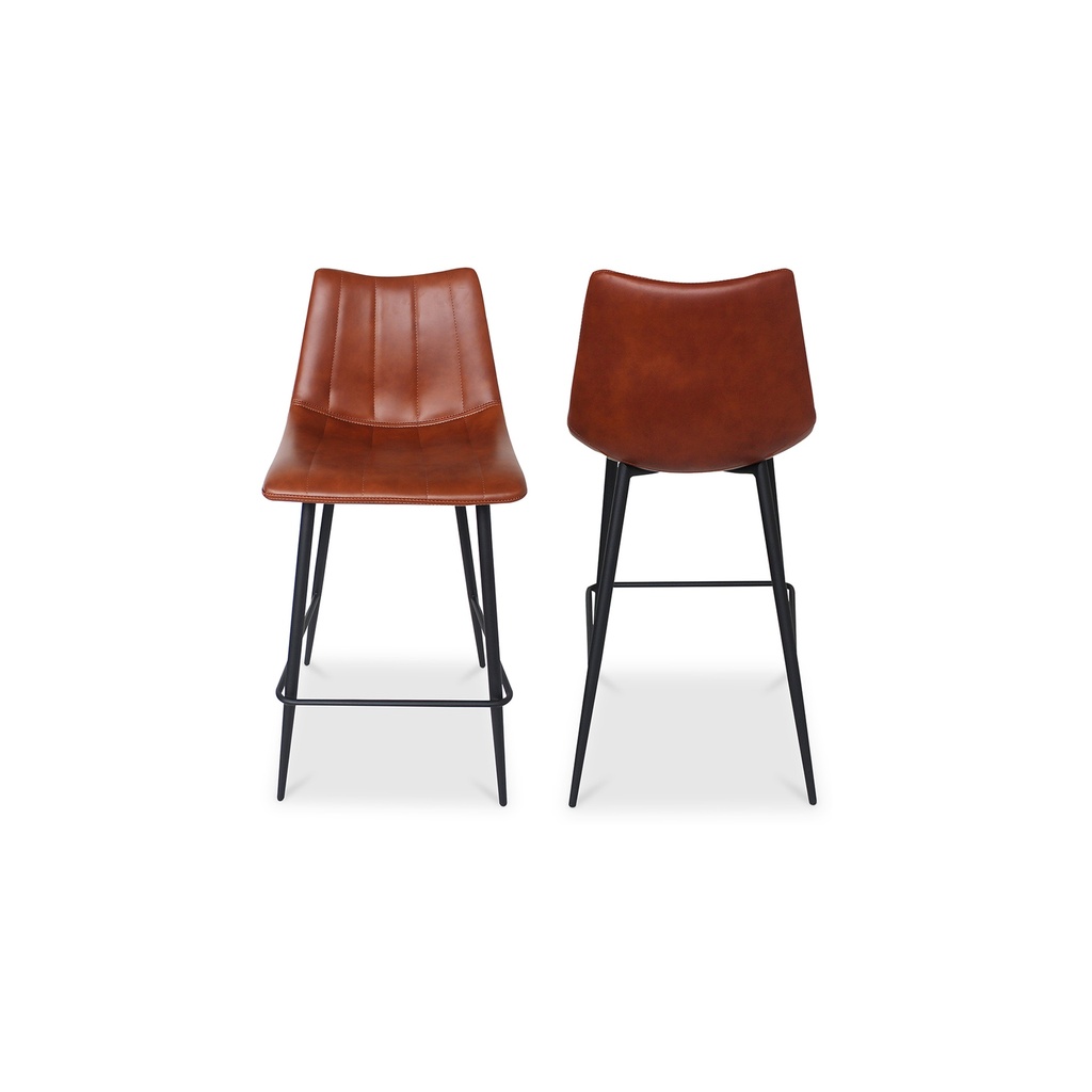 Alibi Counter Stool Brown - Set Of Two - 2