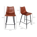 Alibi Counter Stool Brown - Set Of Two - 11