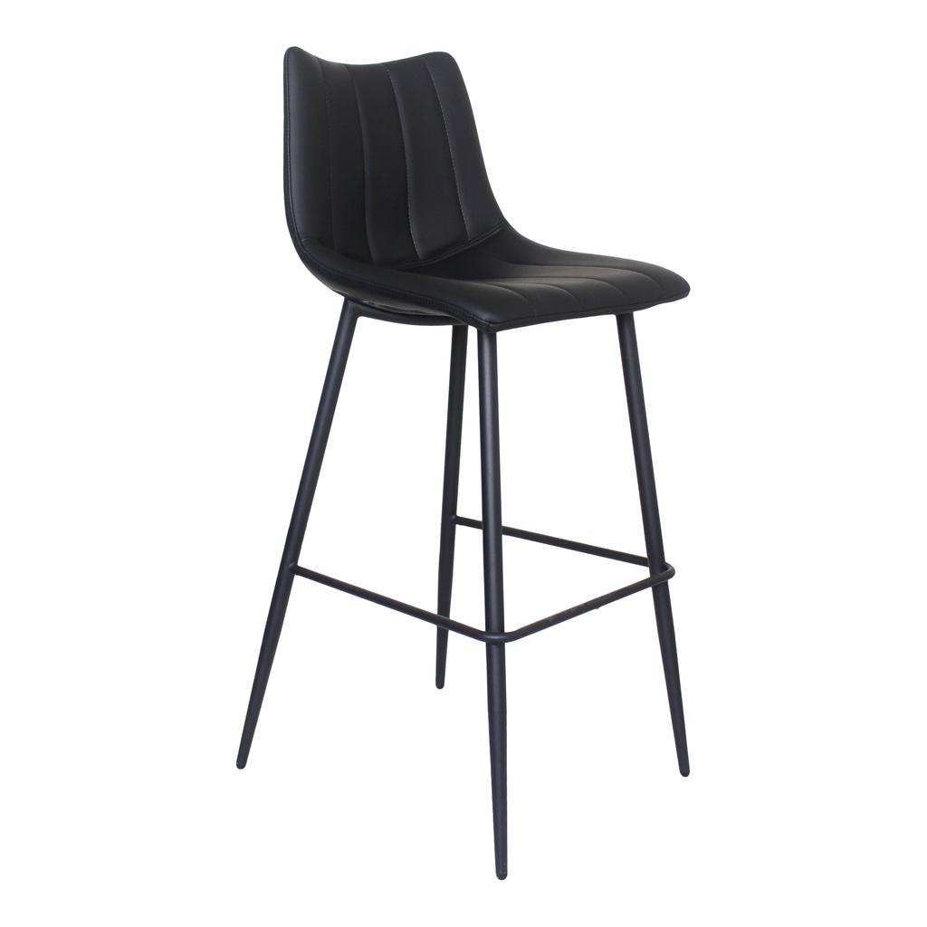 Alibi Barstool Matte Black - Set Of Two - 3