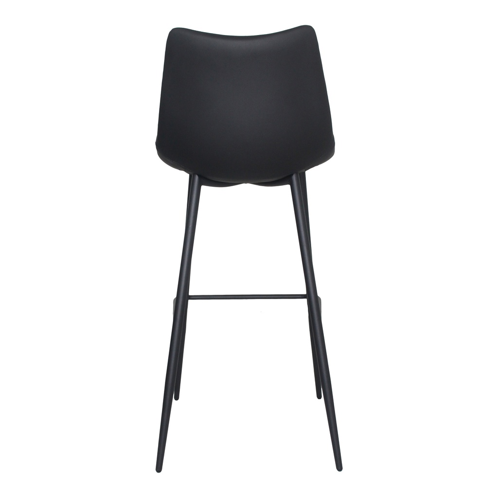 Alibi Barstool Matte Black - Set Of Two - 4