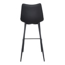 Alibi Barstool Matte Black - Set Of Two - 4