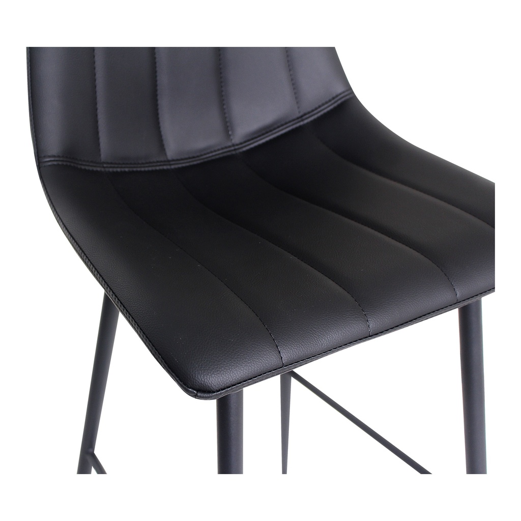 Alibi Barstool Matte Black - Set Of Two - 5