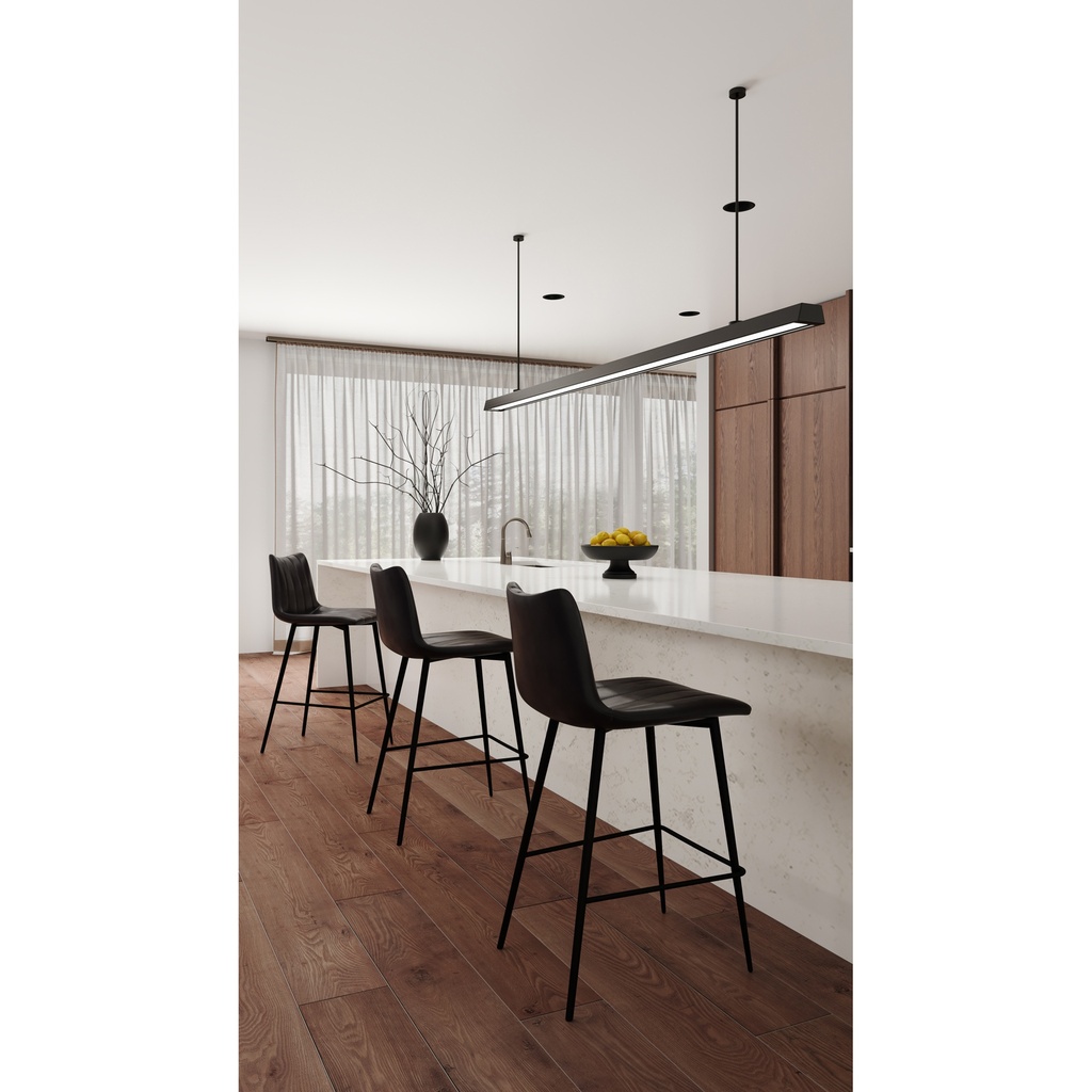 Alibi Barstool Matte Black - Set Of Two - 10