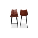 Alibi Barstool Brown - Set Of Two - 2