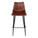 Alibi Barstool Brown - Set Of Two - 3