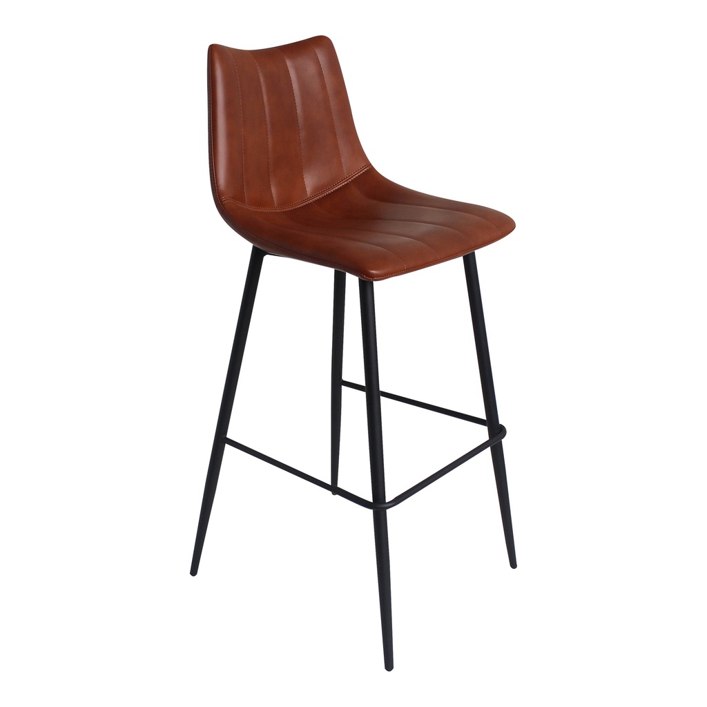 Alibi Barstool Brown - Set Of Two - 4
