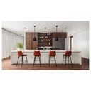 Alibi Barstool Brown - Set Of Two - 10