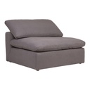 Clay Slipper Chair Light Grey - 1