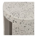 Lyon Outdoor Stool White Terrazzo - 4