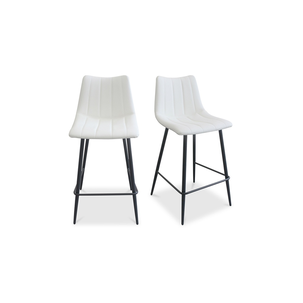 Alibi Counter Stool Ivory - Set Of Two - 1