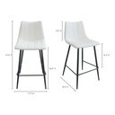 Alibi Counter Stool Ivory - Set Of Two - 10
