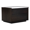 Ashcroft Nightstand Dark Grey - 1