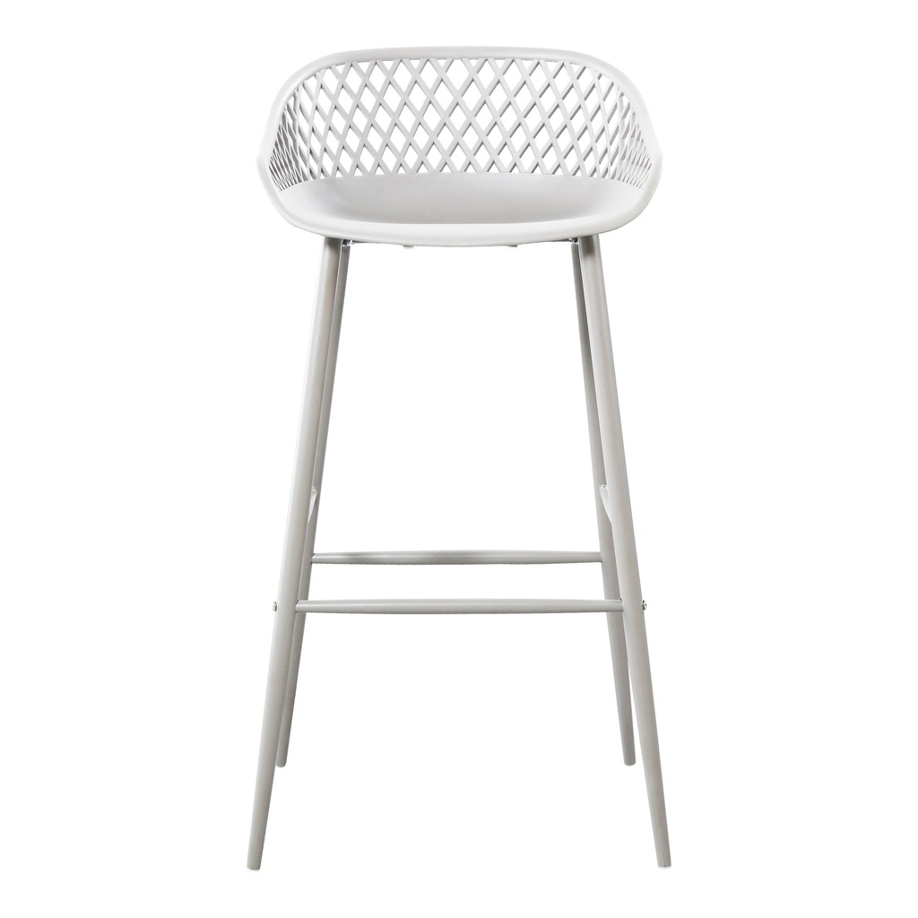 Piazza Outdoor Barstool White - Set Of Two - 3